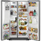 Whirlpool WRSA71CIHZ 36-Inch Wide Contemporary Handle Counter Depth Side-By-Side Refrigerator - 21 Cu. Ft.