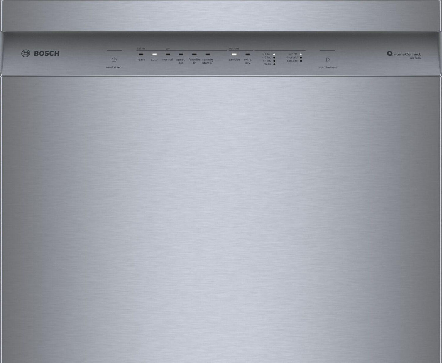 Bosch SHE4AEM5N 100 Plus Dishwasher 24" Stainless Steel