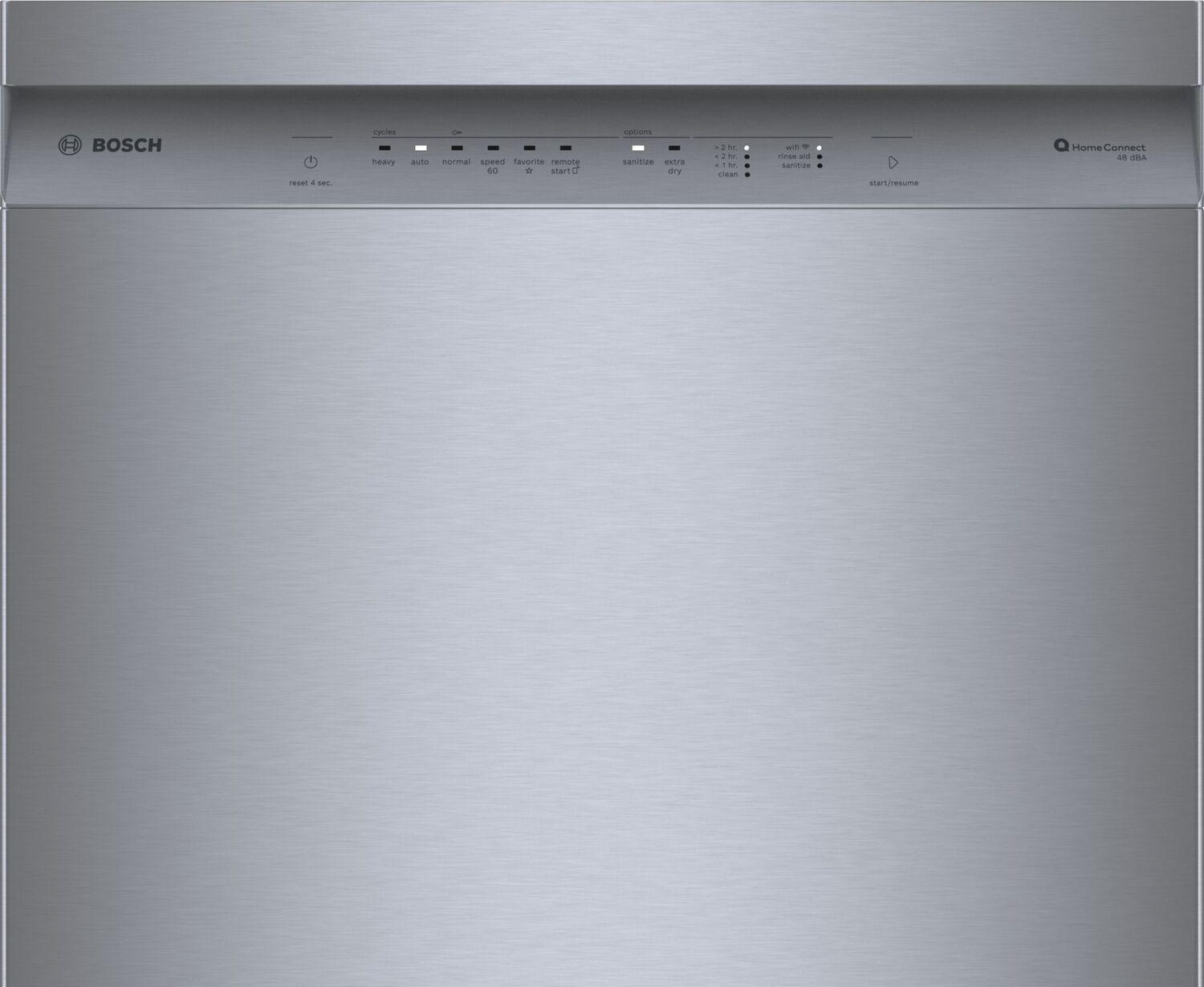 Bosch SHE4AEM5N 100 Plus Dishwasher 24" Stainless Steel