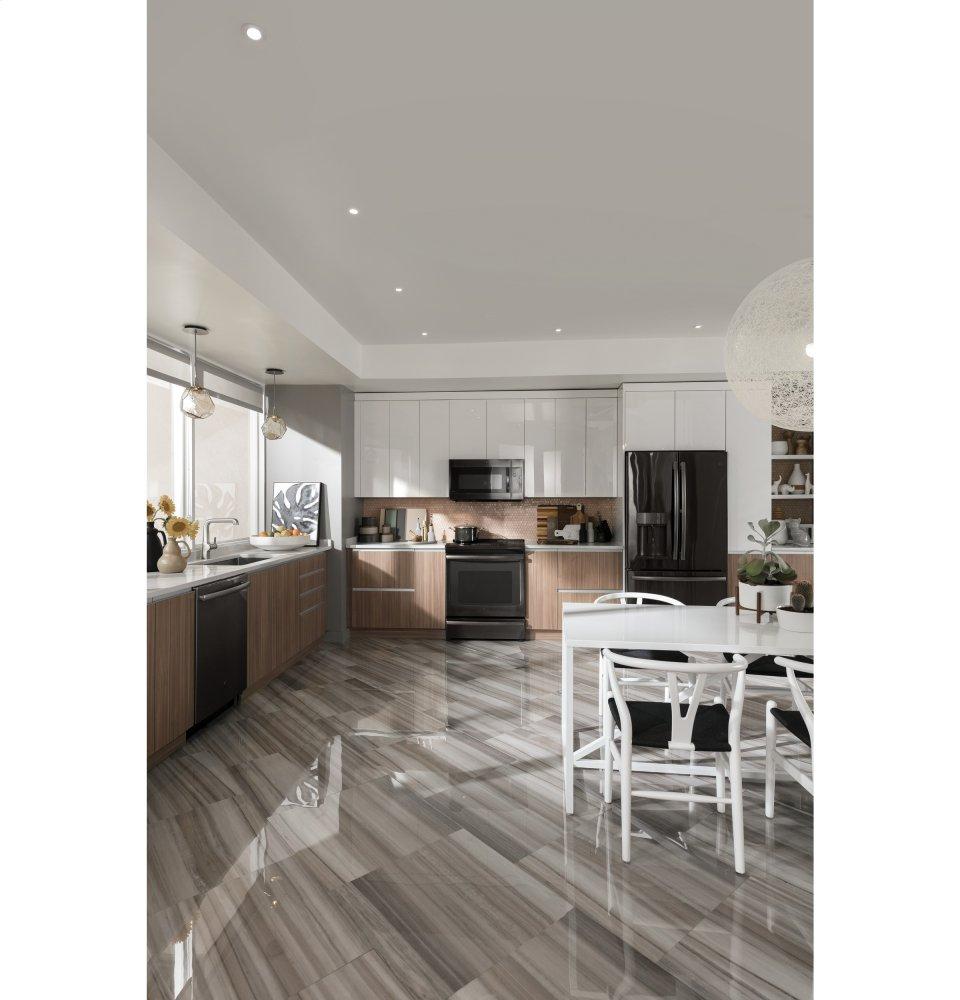 Ge Appliances PYE22KBLTS Ge Profile™ Series Energy Star® 22.1 Cu. Ft. Counter-Depth French-Door Refrigerator With Hands-Free Autofill