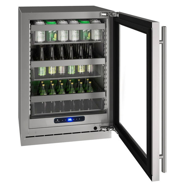 U-Line UHRE524SG01A Hre524 24" Refrigerator With Stainless Frame Finish (115 V/60 Hz Volts /60 Hz Hz)