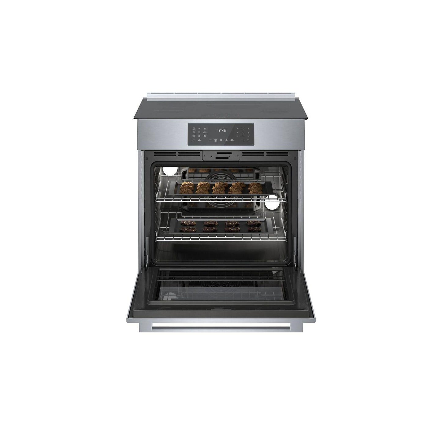 Bosch HII8057U 800 Series Induction Slide-In Range 30'' Stainless Steel Hii8057U