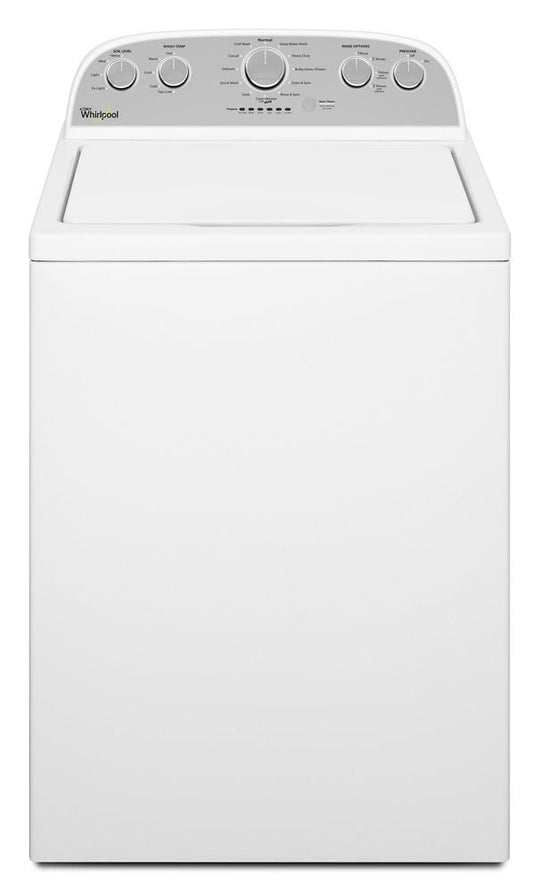 Whirlpool WTW5000DW 4.3 Cu.Ft Top Load Washer With Quick Wash, 12 Cycles