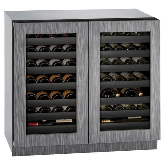 U-Line U3036WCWCINT00B 3036Wcwc 36" Dual-Zone Wine Refrigerator With Integrated Frame Finish (115 V/60 Hz Volts /60 Hz Hz)