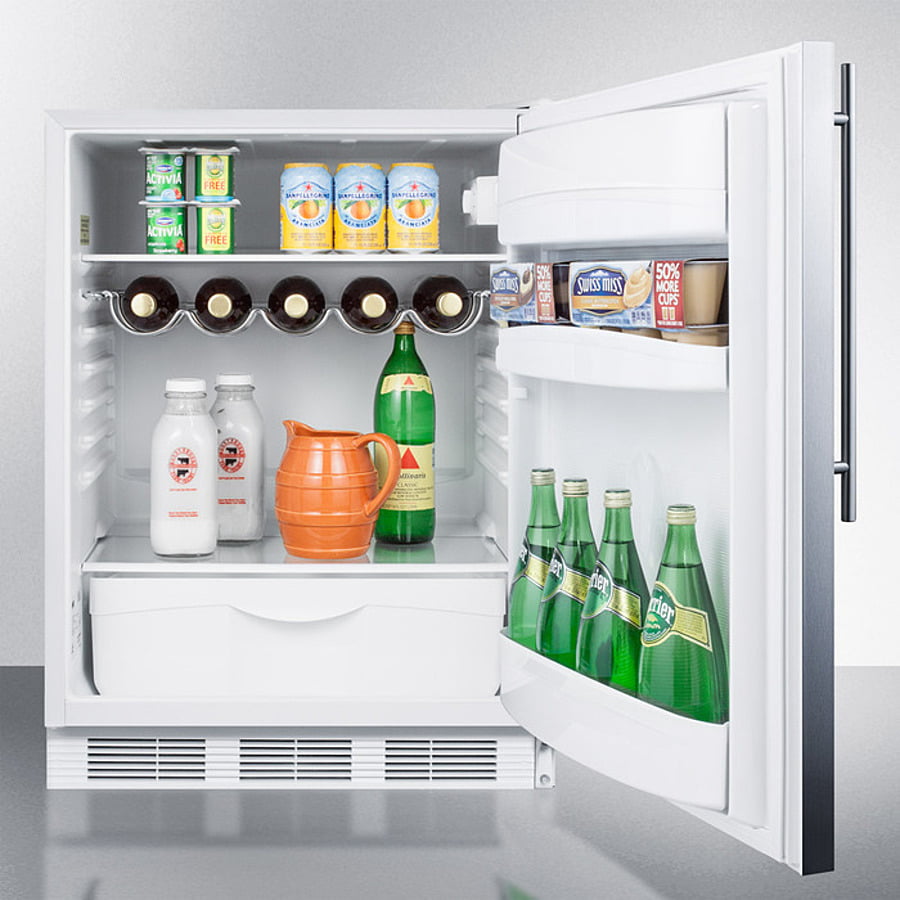 Summit FF61WBISSHV 24" Wide Built-In All-Refrigerator