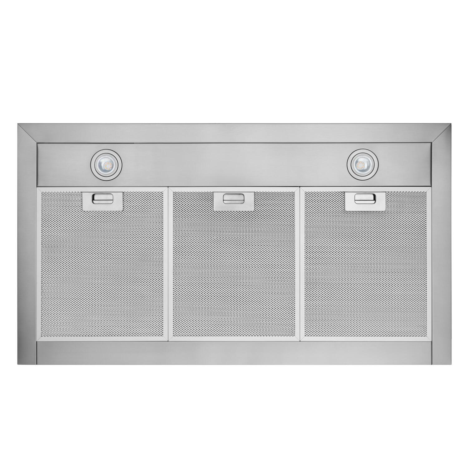 Broan BWP1364SS Broan® 36-Inch Convertible Wall-Mount Pyramidal Chimney Range Hood, 450 Max Cfm, Stainless Steel