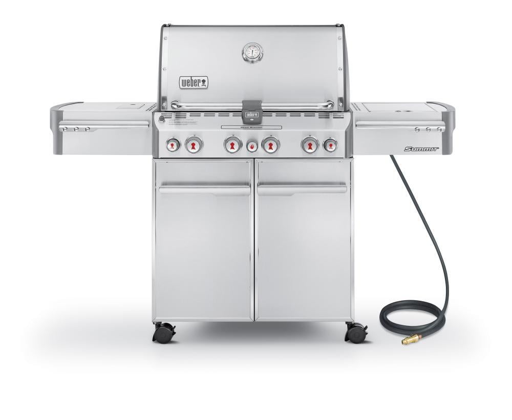 Weber 7270001 Summit® S-470™ Natural Gas Grill - Stainless Steel