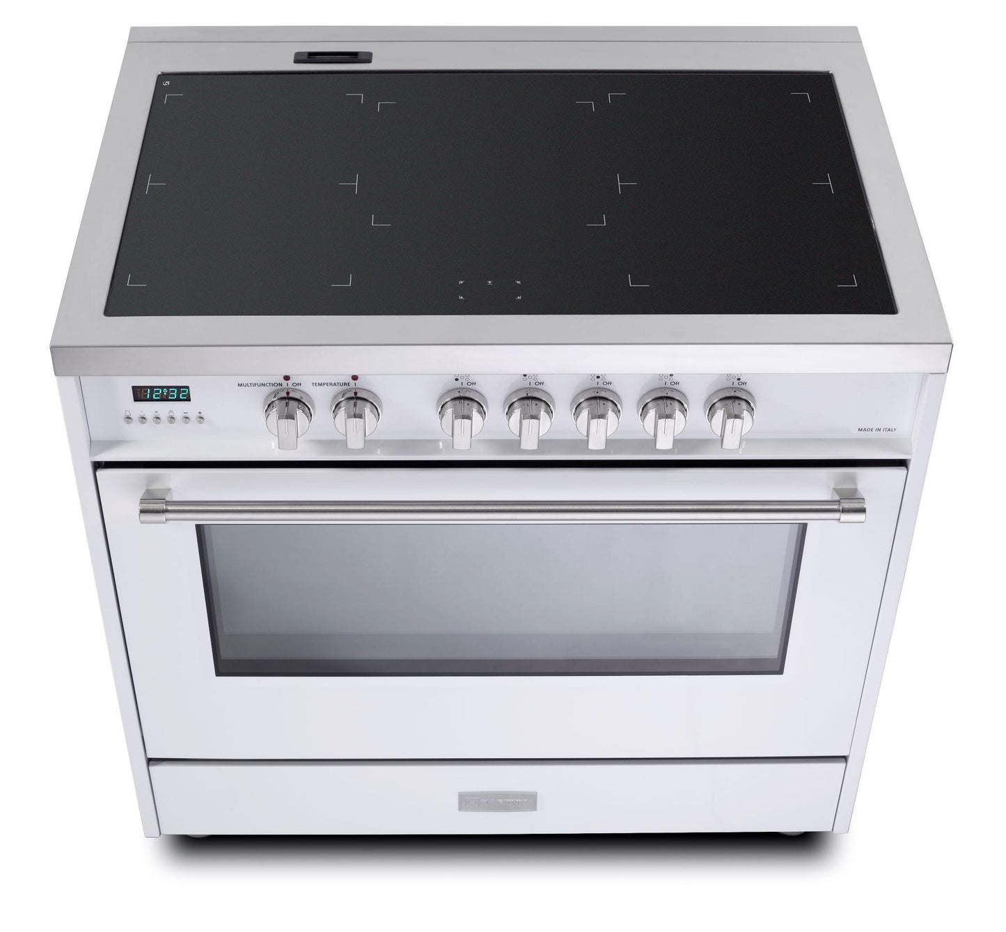 Verona VDFSIE365W Designer 36" Induction Single Oven Range - White