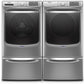 Maytag MED8630HC Smart Front Load Electric Dryer With Extra Power And Advanced Moisture Sensing With Industry-Exclusive Extra Moisture Sensor - 7.3 Cu. Ft.