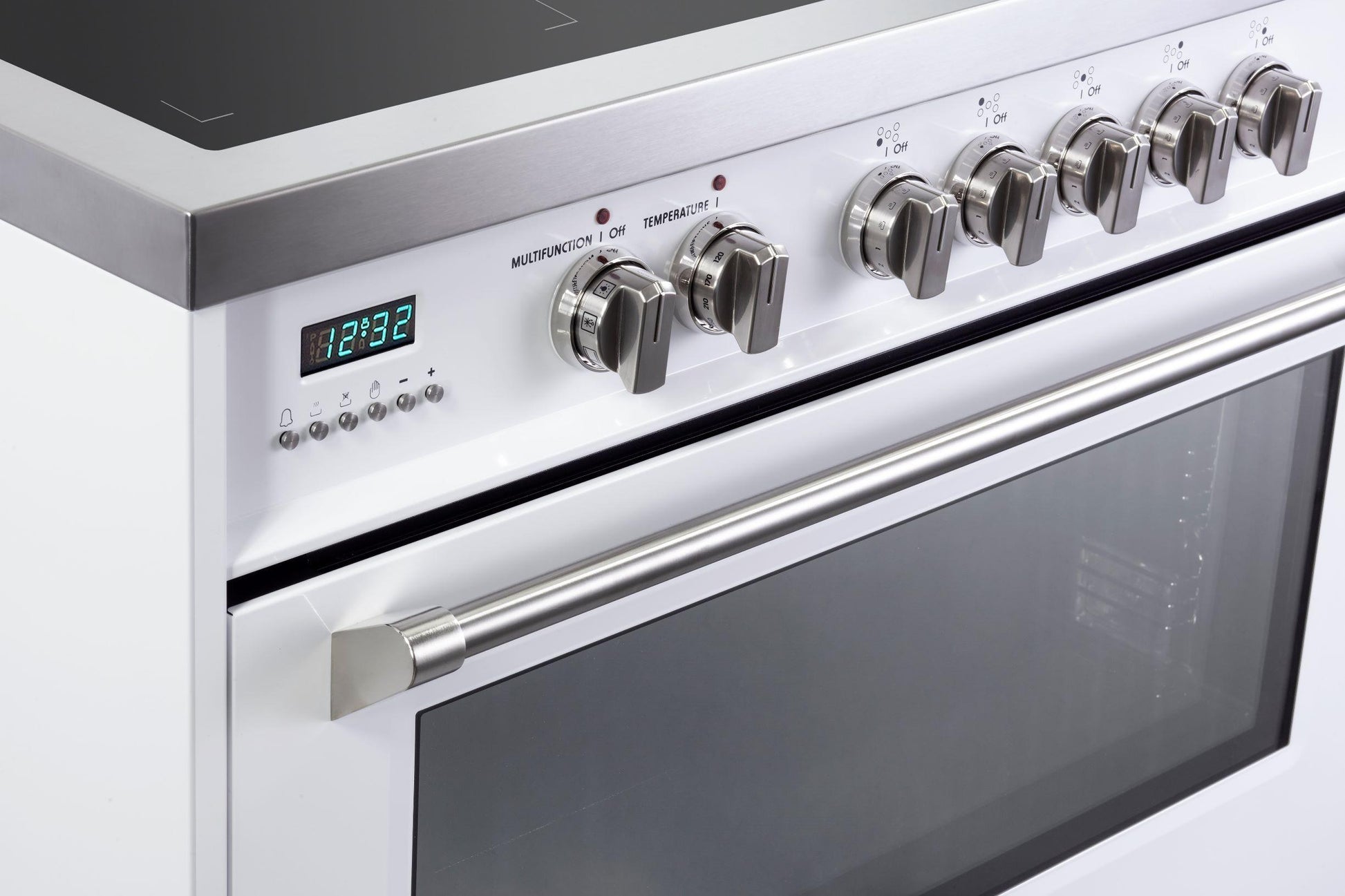 Verona VDFSIE365W Designer 36" Induction Single Oven Range - White