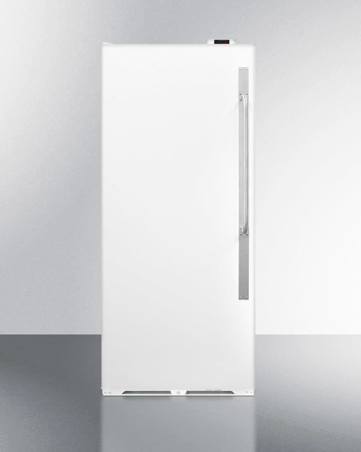 Summit SCUF20NCLHD Commercially Approved Large Capacity Upright All-Freezer With Frost-Free Operation, Digital Thermostat, Lock, And Left Hand Door Swing