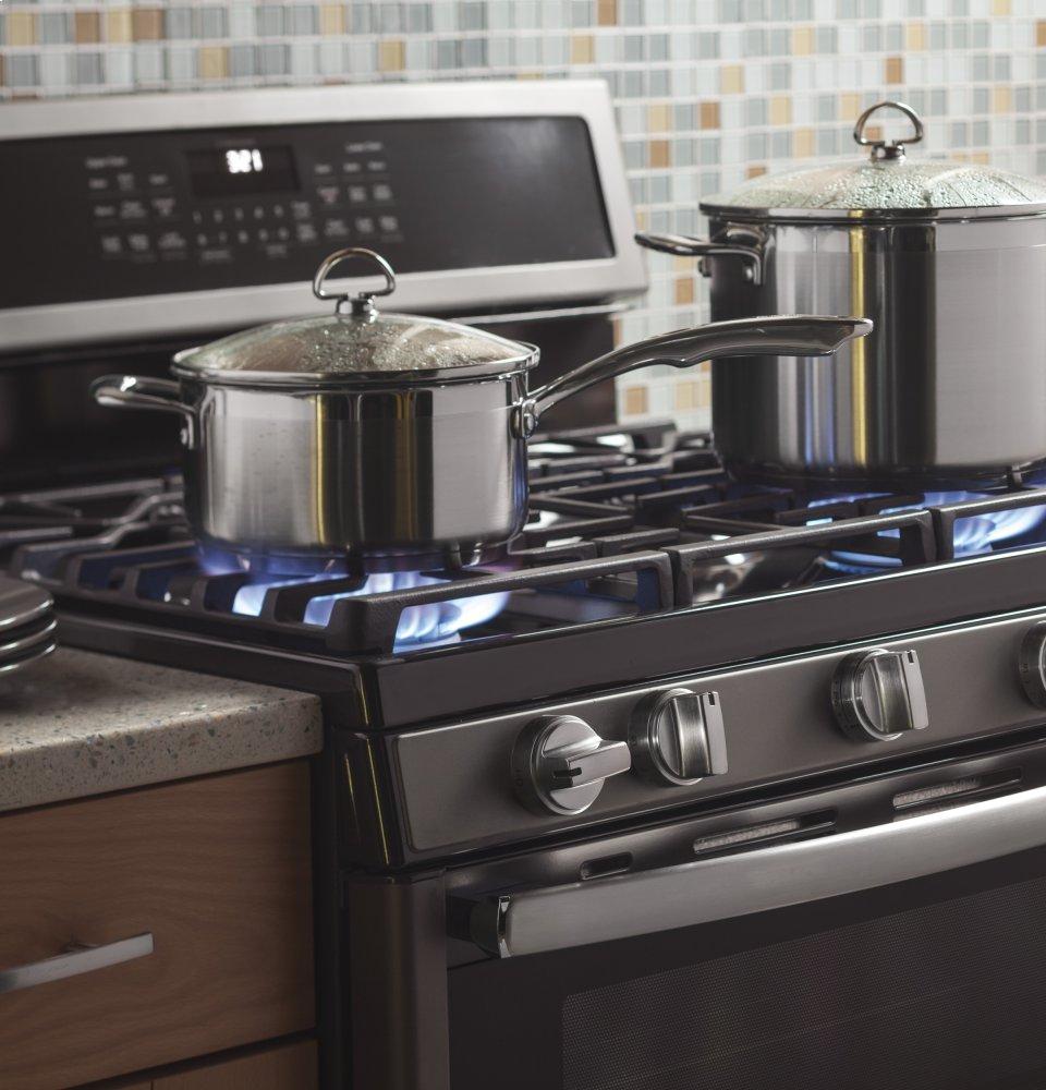 Ge Appliances PGB960SEJSS Ge Profile™ 30" Free-Standing Gas Double Oven Convection Range