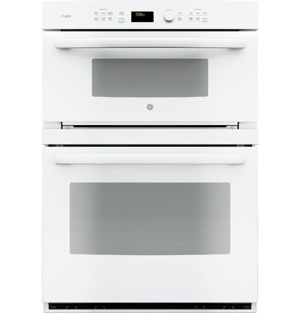Ge Appliances PT7800DHWW Ge Profile™ 30" Built-In Combination Convection Microwave/Convection Wall Oven