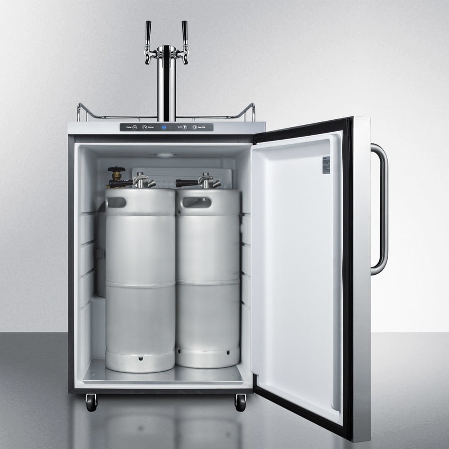 Summit SBC635MOS7TWIN 24" Wide Outdoor Kegerator