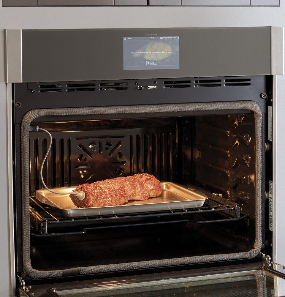 Ge Appliances PTD9000BNTS Ge Profile™ 30" Smart Built-In Convection Double Wall Oven With In-Oven Camera And No Preheat Air Fry