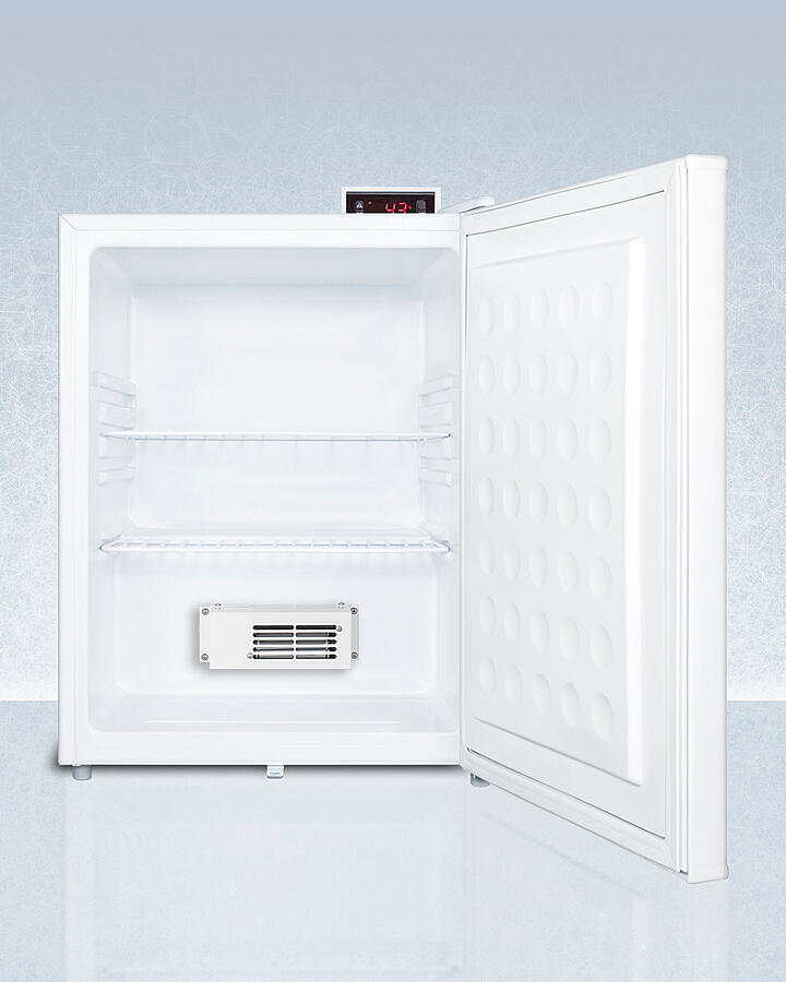 Summit FF28LWHGP Compact General Purpose All-Refrigerator With Automatic Defrost, Front-Mounted Lock, And White Finish