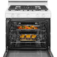 Whirlpool WFG505M0BW 5.1 Cu. Ft. Freestanding Gas Range With Five Burners