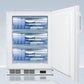 Summit VT65MLBIADAGP Ada Compliant Built-In General Purpose Undercounter Medical All-Freezer Capable Of -25 C Operation, White With Front Lock