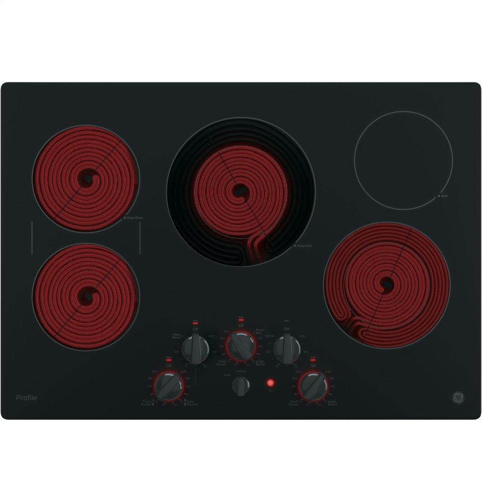 Ge Appliances PP7030DJBB Ge Profile™ 30" Built-In Knob Control Electric Cooktop