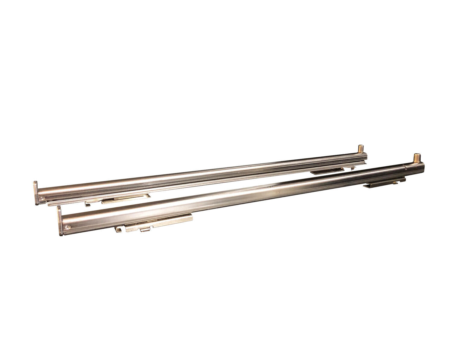 Bertazzoni 901511 Telescopic Glide Set For 24" Ranges And 30" Wall Ovens Stainless Steel