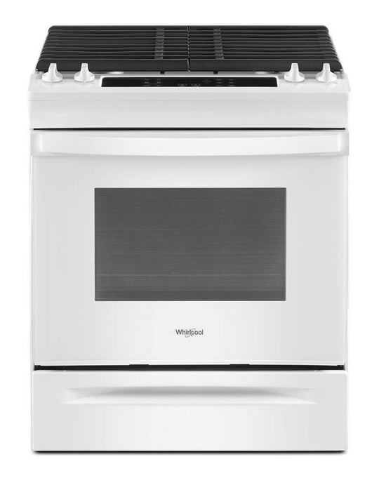 Whirlpool WEG515S0LW 5.0 Cu. Ft. Whirlpool® Gas Range With Frozen Bake™ Technology