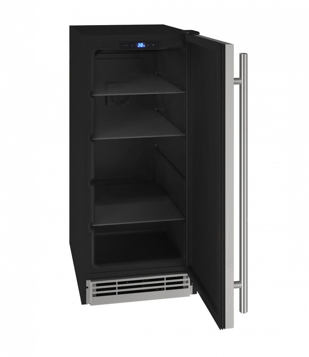 U-Line UHRE115SS01A Hre115 15 Refrigerator With Stainless Solid Finish (115V/60 Hz Volts /60 Hz Hz)