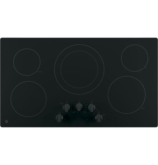 Ge Appliances JP3036DLBB Ge® 36" Built-In Knob Control Electric Cooktop