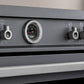 Bertazzoni PRO365ICFEPGIT 36 Inch Induction Range, 5 Heating Zones And Cast Iron Griddle, Electric Self-Clean Oven Giallo