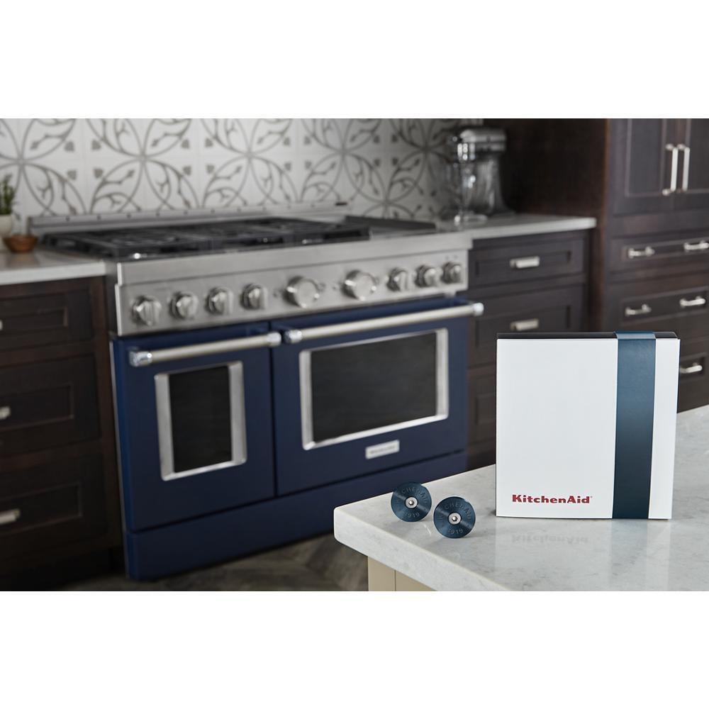 Amana W11368841DD Kitchenaid® Commercial-Style Range Handle Medallion Kit