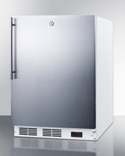 Summit VT65MLBISSHVADA Ada Compliant Built-In Medical All-Freezer Capable Of -25 C Operation, With Lock, Stainless Steel Door, Thin Handle, And White Cabinet