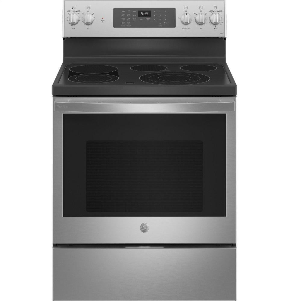 Ge Appliances PB935YPFS Ge Profile™ 30" Smart Free-Standing Electric Convection Fingerprint Resistant Range With No Preheat Air Fry