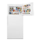 Whirlpool WRT108FFDW 30-Inch Wide Top Freezer Refrigerator - 18 Cu. Ft.