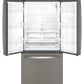 Ge Appliances GWE19JMLES Ge® Energy Star® 18.6 Cu. Ft. Counter-Depth French-Door Refrigerator