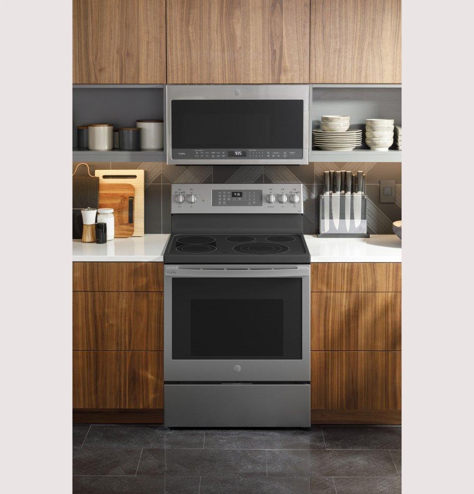 Ge Appliances PB935YPFS Ge Profile™ 30" Smart Free-Standing Electric Convection Fingerprint Resistant Range With No Preheat Air Fry