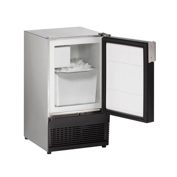 U-Line ULNSS98NF03A 15" Crescent Ice Maker With Stainless Solid Finish (115 V/60 Hz Volts /60 Hz Hz)