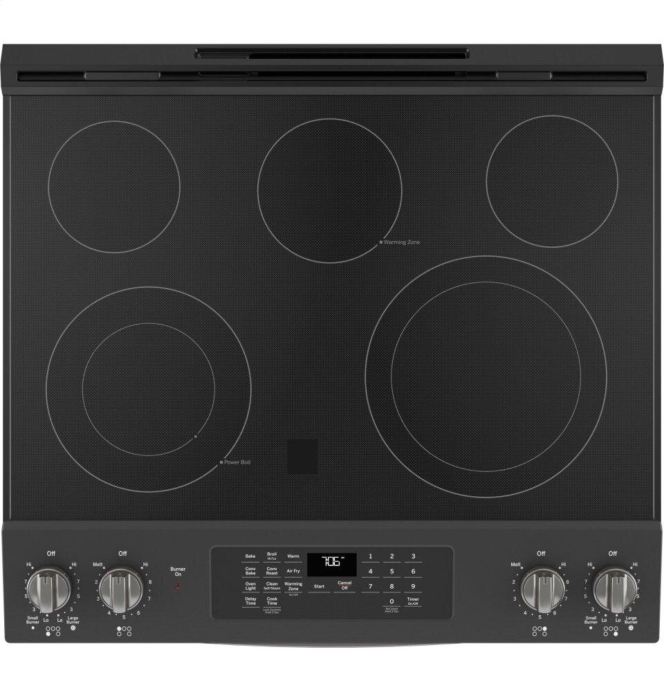 Ge Appliances JS760FPDS Ge® 30" Slide-In Electric Convection Range With No Preheat Air Fry