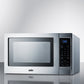 Summit SCM853 Stainless Steel Microwave Oven With Digital Touch Controls; Replaces Scm852
