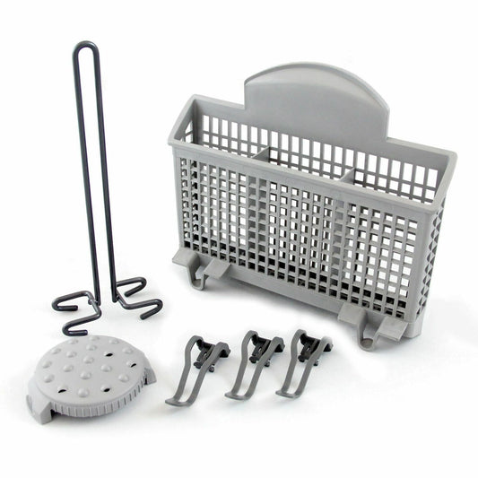 Bosch SGZ1052UC Dishwasher Accessory Kit With Extra Tall Item Sprinkler, Vase/Bottle Holder, 3 Plastic Item Clips And Small Item Basket - Ascenta