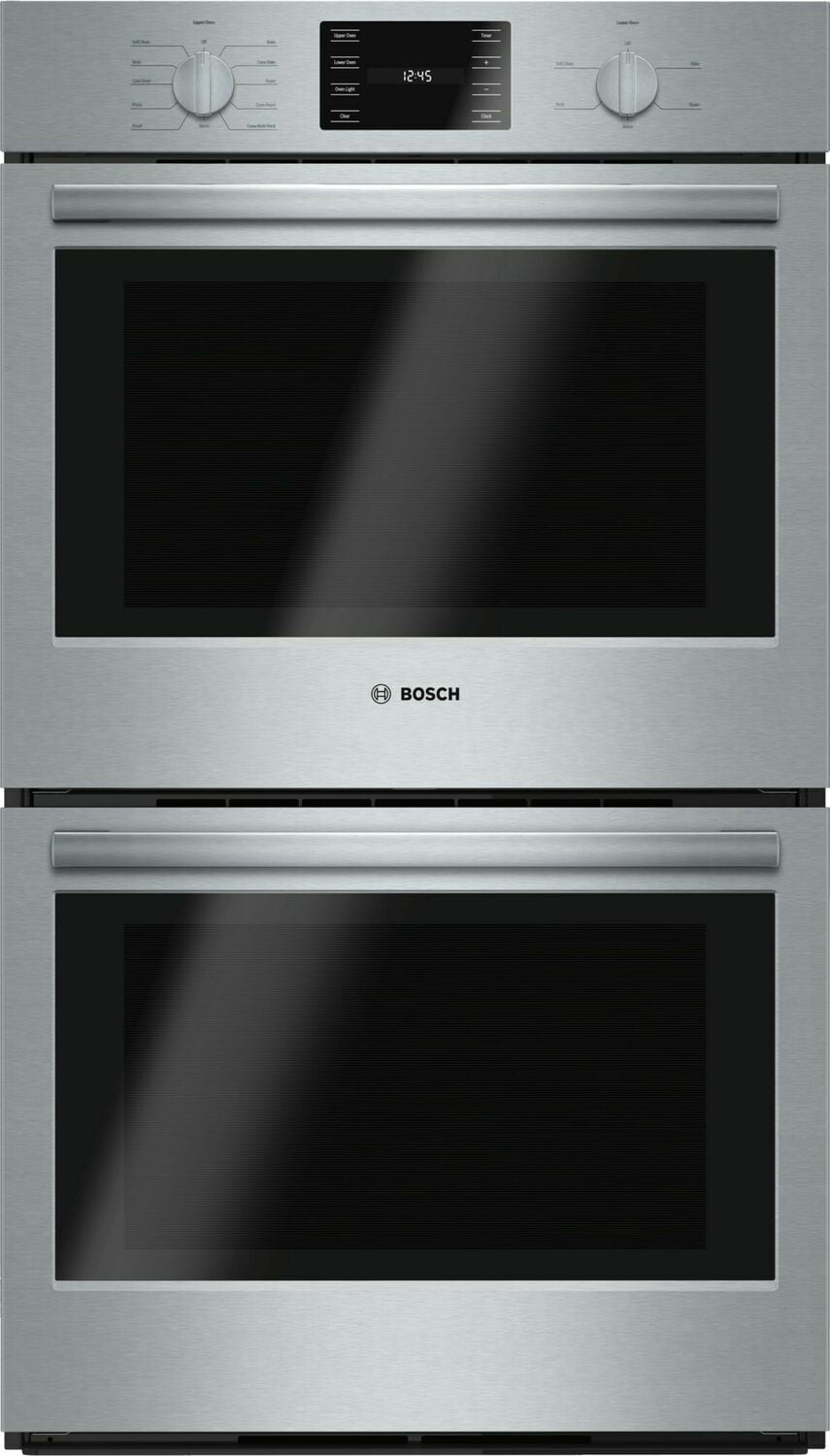 Bosch HBL5651UC 500 Series, 30", Double Wall Oven, Ss, Eu Conv./Thermal, Knob Control