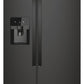 Whirlpool WRS555SIHB 36-Inch Wide Side-By-Side Refrigerator - 25 Cu. Ft.