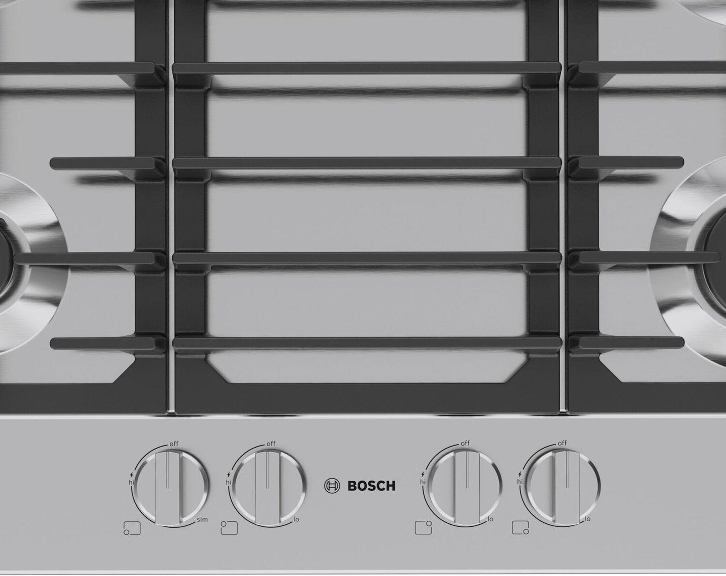 Bosch NGM3051UC 300 Series Gas Cooktop Stainless Steel