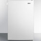 Summit FS603L Slim Counter Height Manual Defrost All-Freezer With 5 Cu.Ft. Capacity And Side-Mounted Lock; Replaces Fs60Ml