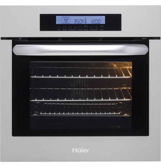 Haier HCW2360AES 24" Single 2.0 Cu. Ft.True European Convection Oven