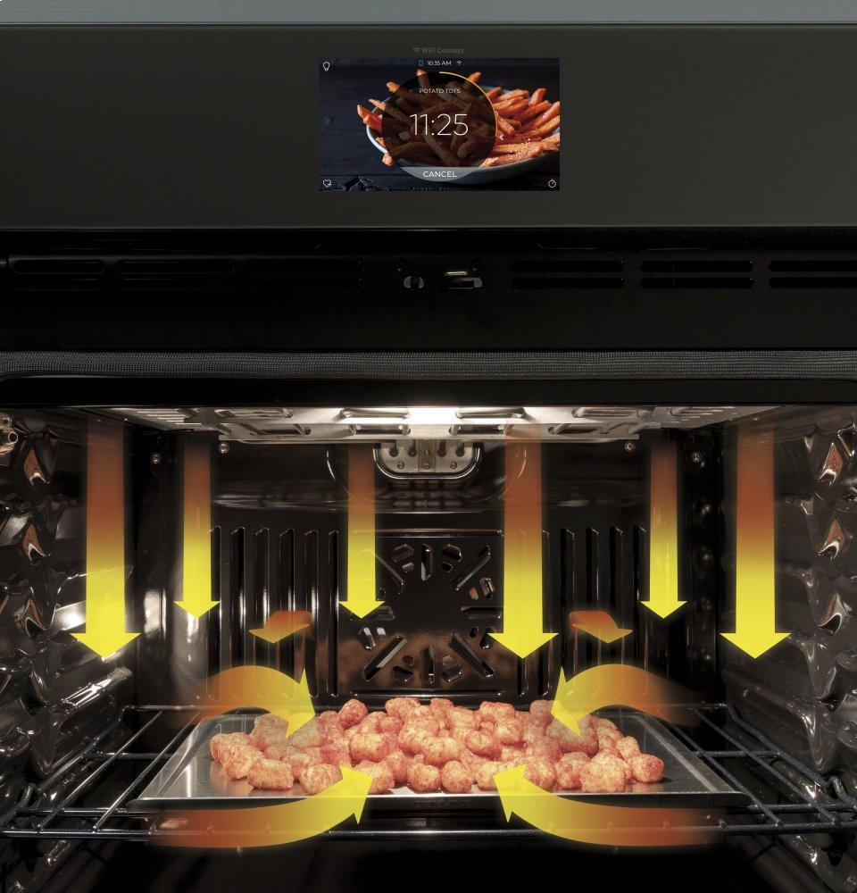 Ge Appliances PTS9000BNTS Ge Profile™ 30" Smart Built-In Convection Single Wall Oven With In-Oven Camera And No Preheat Air Fry