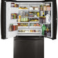 Ge Appliances PFD28KBLTS Ge Profile™ Series 27.7 Cu. Ft. French-Door Refrigerator With Door In Door And Hands-Free Autofill