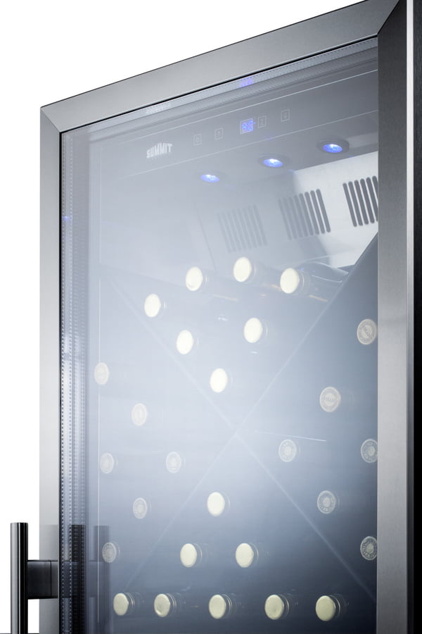 Summit SCR1401XCSS 24" Wide Single Zone Commercial Wine Cellar