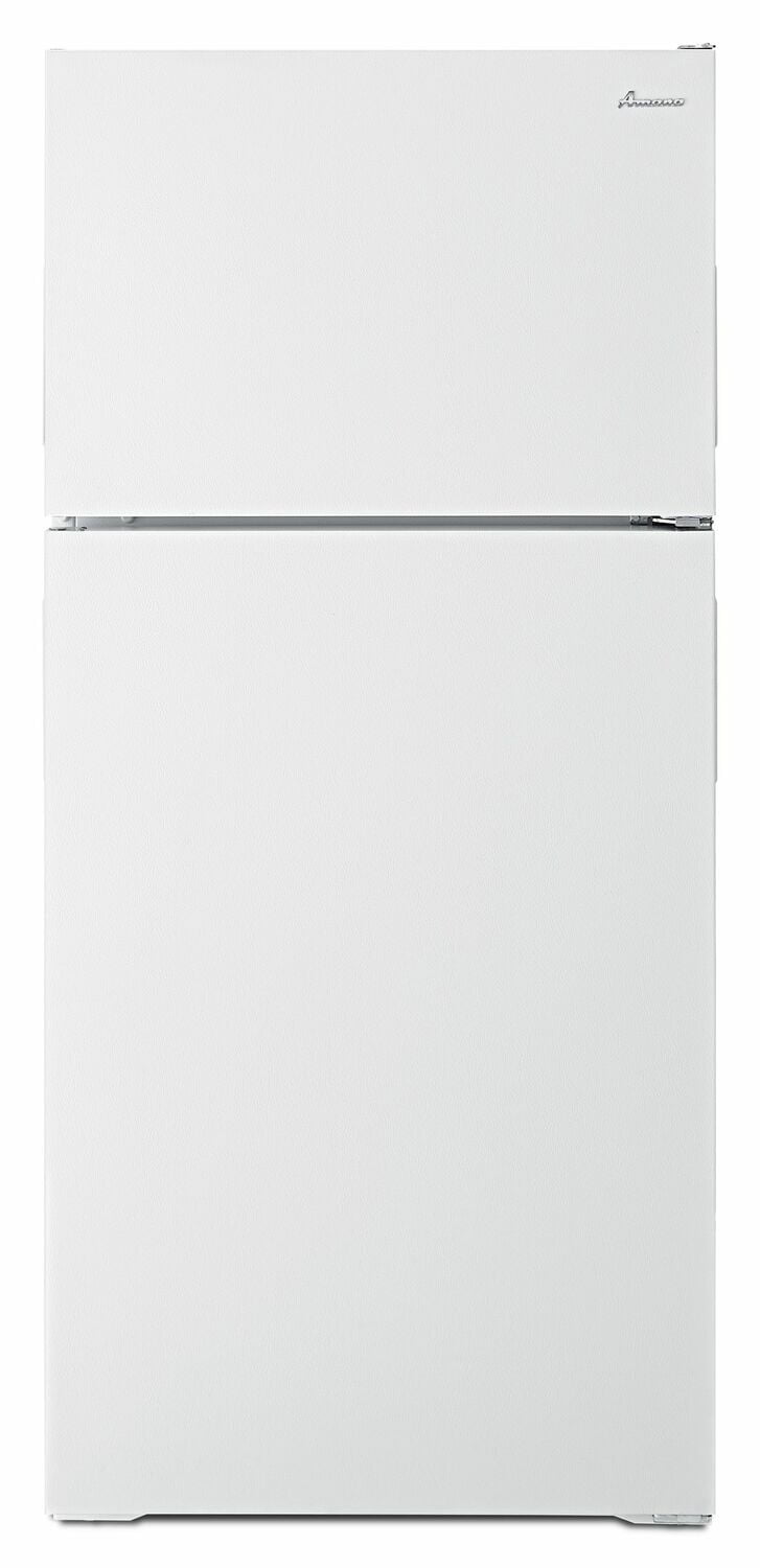 Amana ART104TFDW 28-Inch Top-Freezer Refrigerator With Dairy Bin - White