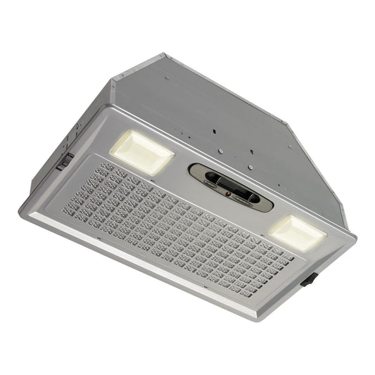 Broan PM390 Broan® 20-1/2-Inch Custom Range Hood Power Pack, Silver Finish, 390 Cfm