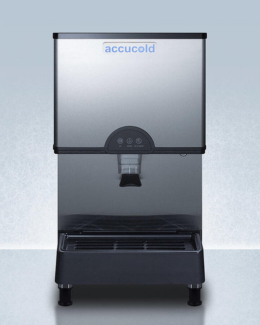 Summit AIWD282FLTR Commercially Listed Countertop Ice And Water Dispenser With 282 Lb. Ice Production Capacity, Filter Kit Included