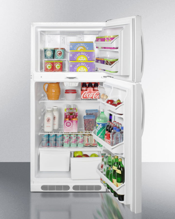 Summit CTR15LLF2 14.8 Cu.Ft. Refrigerator-Freezer With Dual Combination Lock And Frost-Free Operation